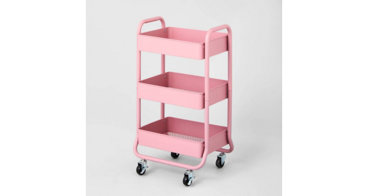 3 Tier Metal Utility Cart