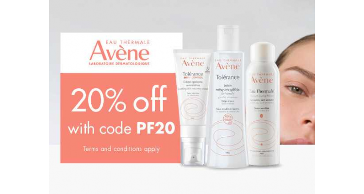 avene 20%off