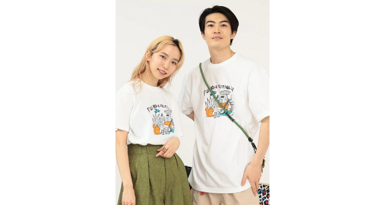 BEAMS 搖滾慶典圓領 T-shirt