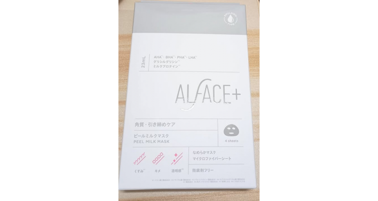 日本樂天-Alface+Peel Milk Mask