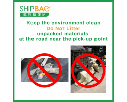 Keep the environment clean