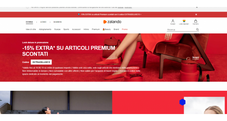 Zalando 15% off