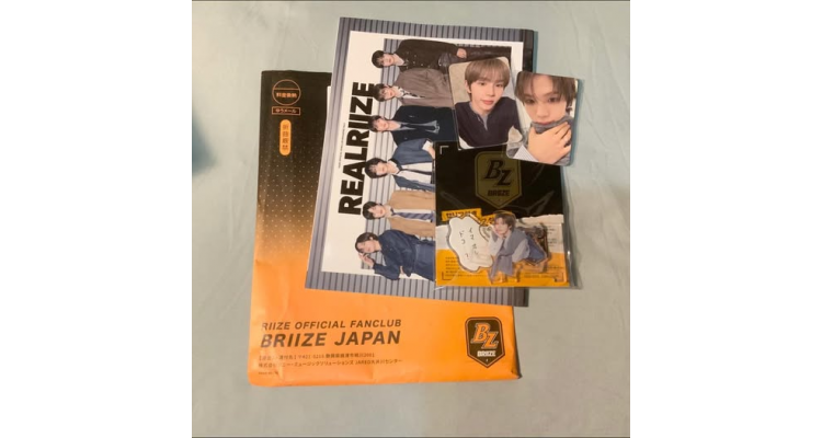 日本weverseshop-韓團Riize日本地區會員禮