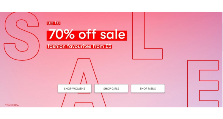 New Look up to 70% off