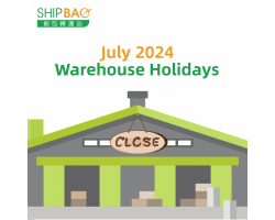 July 2024 Warehouse Holidays