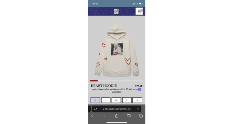 HEART HOODIE