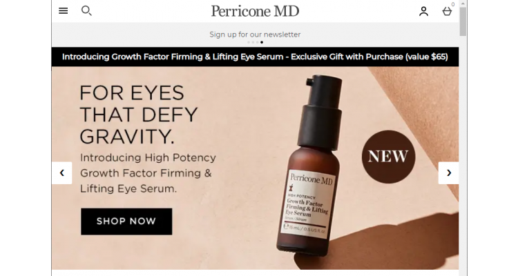 Perricone MD 全場保健品無門檻5折