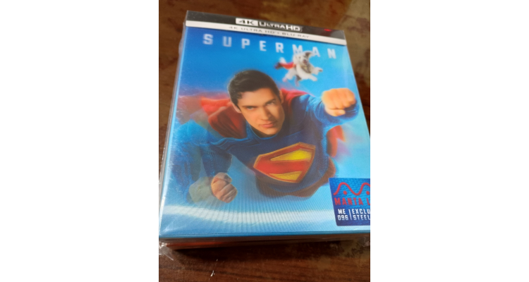 香港Collectong - Superman Steelbook (Double Lenticular Full Slip-A)