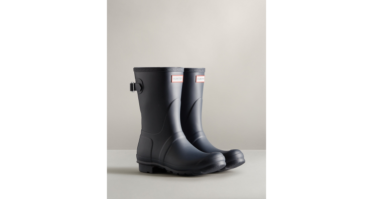 Short Back Adjustable Rain Boots