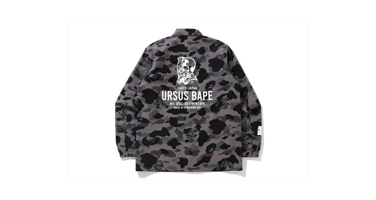 URSUS CAMO COACH JACKET