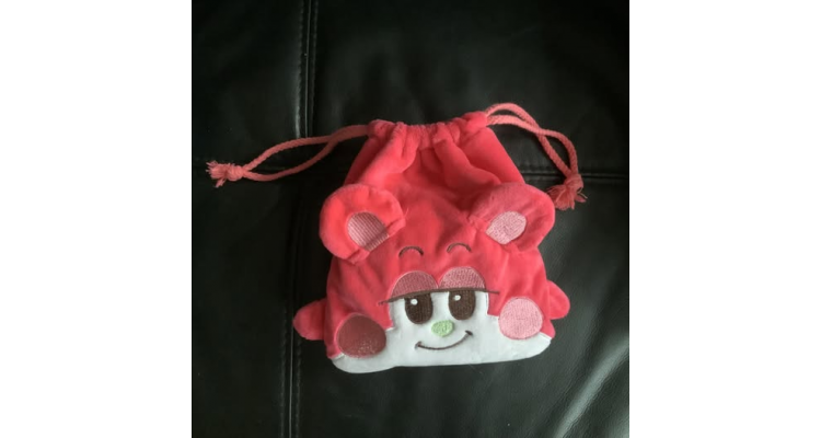 韓國yes24-韓團Riize快閃活動MD毛絨束口袋