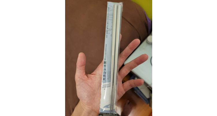 日本樂天-燕三条18-8不銹鋼22cm筷子