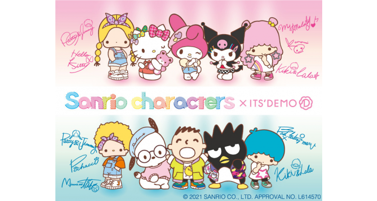 Sanrio characters×ITS'DEMO