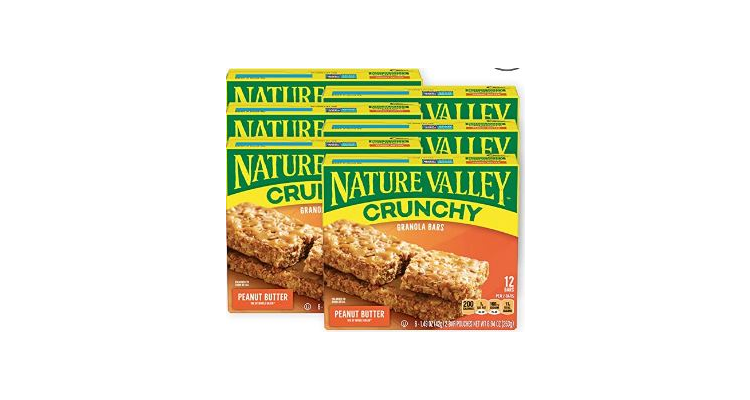 Nature Valley 燕麥花生黃油棒 72條