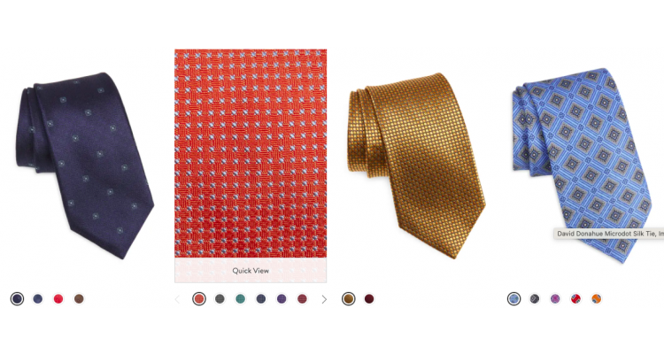 Recommend Nordstrom ties