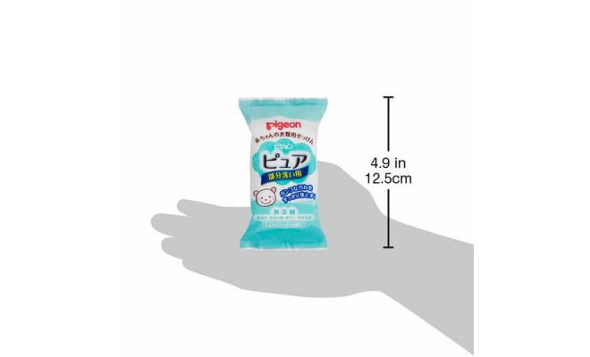 (3件裝) 日本Pigeon 嬰幼兒專用無添加無螢光劑溫和去汙洗衣皂 120g