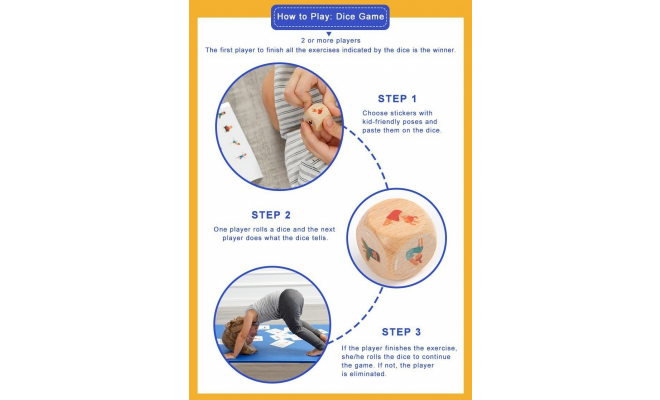 MiDeer - Yogi Cards - Yoga Activity Cards Game 瑜伽遊戲卡 - 平行進口