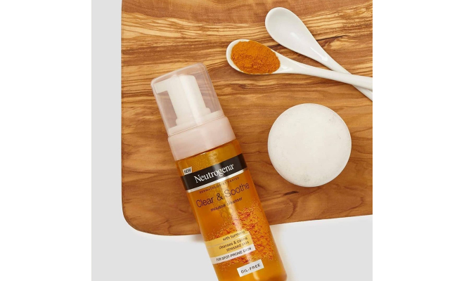 Neutrogena Clear & Soothe Mousse Cleanser 150ml 清爽舒緩慕斯潔面乳