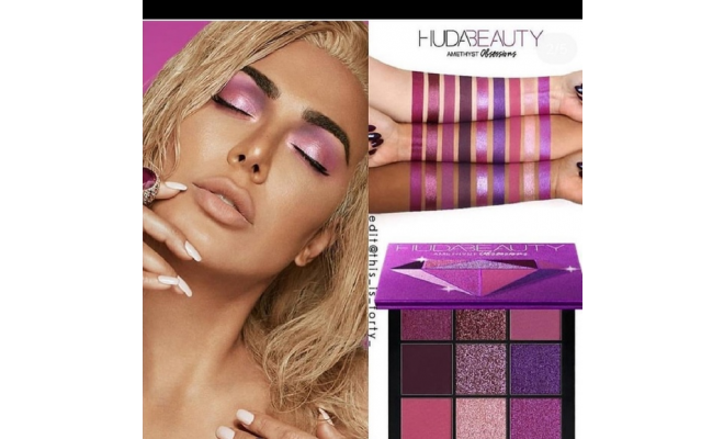 Huda Beauty Eyeshadow Palette 寶石九色眼影盤 10g Amethyst 紫水晶