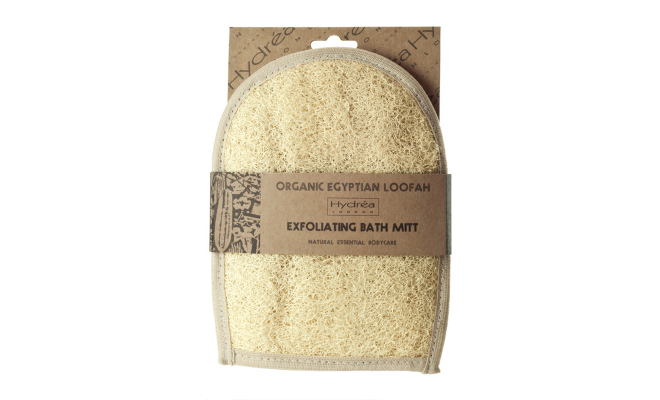 Hydrea London Organic Egyptian Loofah Exfoliating Bath Mitt 有機埃及絲瓜絡去角質沐浴手套