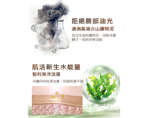 琥珀酸喚膚粉刺泥膜 120g