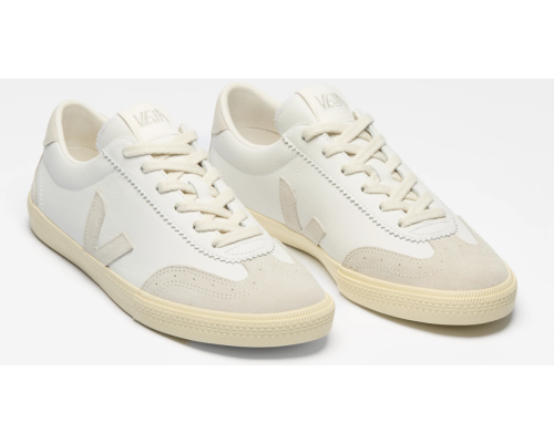 VEJA - VOLLEY LEATHER WHITE NATURAL [平行進口]