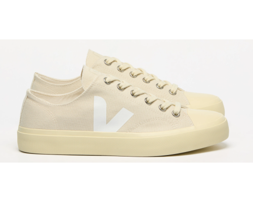 VEJA- WATA II LOW CANVAS PIERRE WHITE [平行進口]