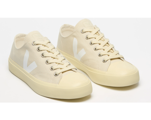 VEJA- WATA II LOW CANVAS PIERRE WHITE [平行進口]