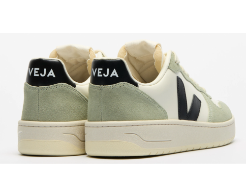 VEJA- V-10 LEATHER PURE BLACK CLAY [平行進口]